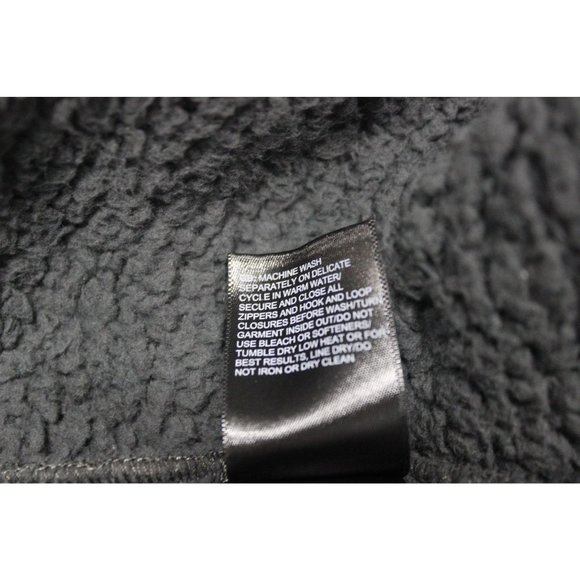 The North Face men's‎ Groveland 1/4 zip mock neck sherpa pullover jacket XL - Picture 14 of 16